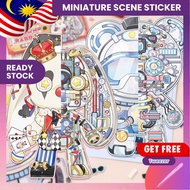 [KW] 3D Character Builder Series  | Scene Sticker 3D, Hadiah, Scrapbooking, Anti-Stres - GA 333-334