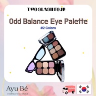 [TWO SLASH FOUR] Odd Balance Eye Palette - 2 Colors,  11.4g(1.9g x 6ea)