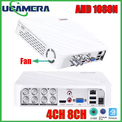 CCTV DVR 4 Channel 1080N AHD DVR Digital Video Recorder 4 IN 1 Hybrid DVR 1080P NVR Security Surveil