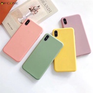OPPO Reno 3 4 Pro 4G Phone Case Candy Color Colorful Matte Fresh Simple Cute Solid Color Soft Silicone TPU Case Cover