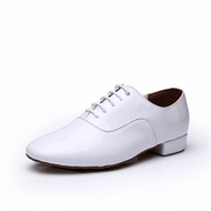 Brand Men Latin Dance Shoes Modern Men's Ballroom Tango Dance Shoes Sneaker Jazz Back White fashion large size clothing boy New