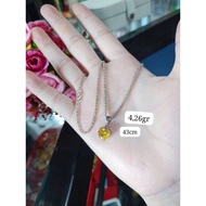 999 silver adult necklace
