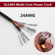 UL2464 Multi-Core Power Cord 24AWG Tinned Copper Electronic Wire Signal Sheathed Wire -3/5/10 meters
