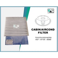 Aircond / Cabin Filter Toyota Vios NCP93 ACF-87139-06080