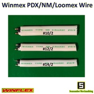 SOLD PER METER! WINFLEX Brand PDX/NM/Loomex Wire/Duplex Solid Wire/Dual Core Flat Wire 14/2 12/2 10/2