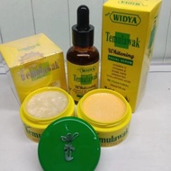 The Most popular Temulawak Stacking Cream Package+Widya Temulawak Temulawak Cream Package 2in1 Stacking Temulawak Cream Package FYW Facial Care Cream Package