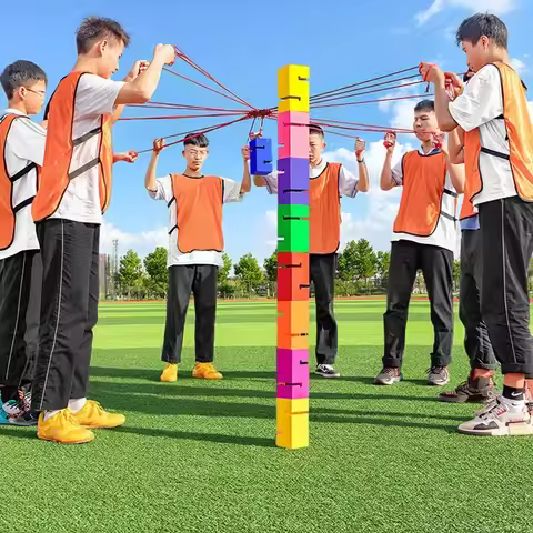 Team Building Games Team Collaboration Games Tower Outdoor Sports Toys Company Activities Children's