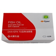 大醫生技 DHA + EPA TG型魚油膠囊  60顆  1.15g  1盒