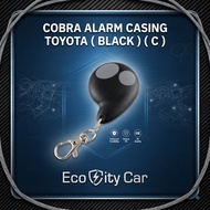 COBRA ALARM CASING TOYOTA ( BLACK ) ( C )