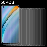 全城熱賣 - 50個一賣 0.26mm 9H 2.5D 半屏鋼化玻璃保護膜 適用於OPPO K10 / K10 5G 國內版 / A96 4G