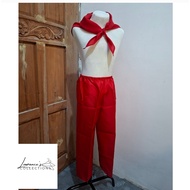 Buwan ng wika costume Katipunero Costume for kids Pajama red and panyo red