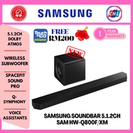 {TOUCH N GO REBATE} Samsung HW-Q800F/XM & HW-Q600F/XM Q-Series Soundbar (5.1.2CH & 3.1.2CH)