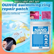 10/20pcs Nano Repair Patches Waterproof Special Adhesive Quick Fix For Inflatable Pools Inflatable Toys Air Beds Tent Raincoat Swimming Pool Tape Patch bri