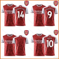 BHS 2020-2021 Arsenal Home Football Jersey Lacazette Ozil Aubameyang TShirt Sport Tops Soccer Jersey Unisex Plus Size B
