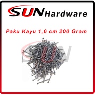 1 Inch 1.6 Cm 200 Gram Wood Nails Pack for Bamboo Plywood