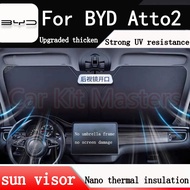 BYD Atto 2 sun visor Front Windshield Sunshade UV protection Car Window Sunshade Cover sunshade umbr