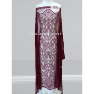 Kebaya / BRUKAT / LACE PANEL SANTILY (2,5 meters × 1.5m)