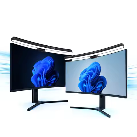 USB Stepless Dimming Screen Hanging Lights Curved Screen Monitor Light Bar RGB Background Atmosphere