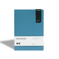 ZEQUENZ Duo+ สมุด ZEQUENZ รุ่น Duo+ สี Emerald Lagoon