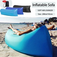 Inflatable Wind Picnic Camping Lamzac Air Sofa Portable Outdoor Hangout Pool Camping Beach Lay Windbed Camping 充气沙发