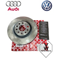 ( 100% FEBI BILSTEIN ) FRONT BRAKE DISC ROTOR VOLKSWAGEN PASSAT B6 B7 GOLF MK5 MK6 JETTA BEETLE TT (