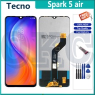 LCD For Tecno Spark 5 air LCD with Frame Display Touch Screen Digitizer KD6 KD6A LCD Replacement