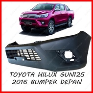 TOYOTA HILUX REVO GUN125 *4 DOOR* (2016 - 2017) FRONT BUMPER / BUMPER DEPAN