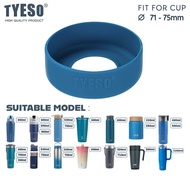 1Pcs New Anti Slip Bottle Cover Protective 71-75mm Silicone Coaster Mug Cup Universal Bottom Sleeve