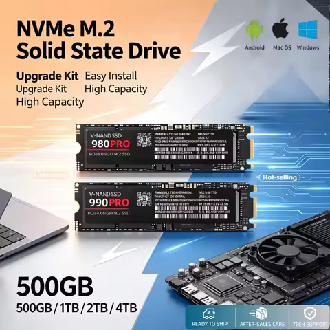 M.2 NVMe NGFF Internal SSD 500GB 1TB 2TB 4TB Hard Disk Drive For Gaming Laptop Desktop Computer PG P