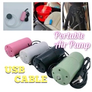 Portable Mini Aquarium USB Oxygen Air Pump Fish Pam Udara Ikan Tank USB Cable Pam Oksigen Memancing Pam Mudah Alih set