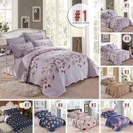 Cadar King 6-In-1 Super Queen Cadar Patchwork Bedsheet Comforter PUPW61802