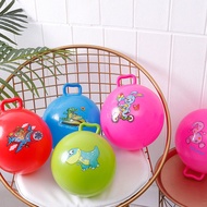 Ball With Handle For Baby/ Kids Inflatable Ball Toys Easy To Grip Hihappyhour Inflatable Hopping Jum