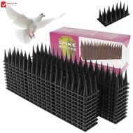 20pcs Bird Spikes Detachable Birds Deterrent Spike Reusable Plastic Anti-bird Spikes Pigeon Deterren