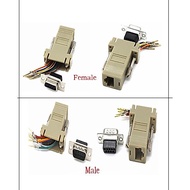 DB9 to RJ45 Modular Converter DB9 to RJ45 Adapter