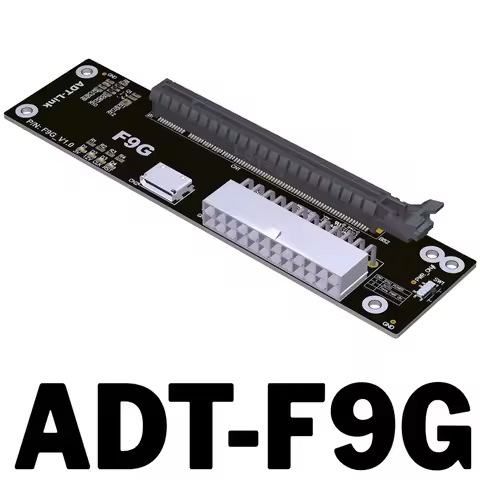 PCIe 4.0 F9G 64Gbps OcuLink Laptop External Graphics Card GPU Docking Station for M.2 NVMe to SFF-86