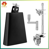 [hzsdakjjh.] Cowbell Clamp Adjustable Standard Cowbell Mount Drum Key