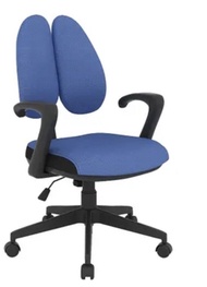 [95%新 灰色] PROFLEX AGIO 人體工學中背扶手轉椅 電腦椅 648W x 670D x 868-966Hmm