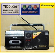 RADIO CASSETTE RECORDER WITH FM/USB/BLUETOOTH (GOLON RX-M70USB)