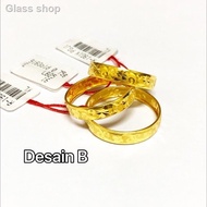 ❂☼⊕Cincin emas916 tulen Bajet Bawah 1gram