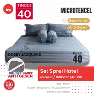 THEBIG3HOME Midori Bedspread 180x200 / 160x200 Height 40 cm Microtencel Double Rubber Anti-Slide Pre