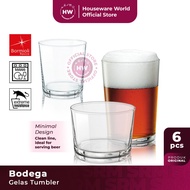 BORMIOLI ROCCO Bodega Tumbler Glass 225ml/355ml/505ml - 6pcs