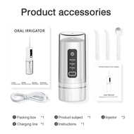 New Electric Water Pick Water Toothpick Oral Cleaning Irrigator Household Electric Portable Irrigato