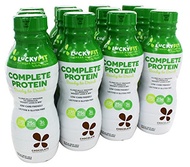 [USA]_LuckyFit - Complete Protein Ready to Drink Chocolate - 12 Pack