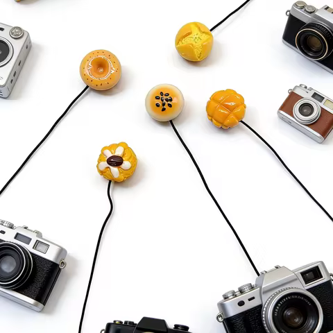 Cute Cartoon Camera Lens Cap Anti-lost Rope Keeper Strap For Canon R50 Sony ZV-E10 Fuji XT50 XT5 XT4