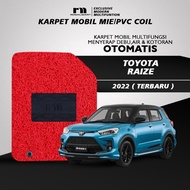 Royal Mart - Toyota Raize Car Carpet Full Set/Premium Vermicelli Noodle Carpet Anti Slip PVC Mat Car Interior Accessories