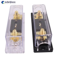 NOBELJIAOO Car Auto Fuse Holder Bolt-on Fuse Automotive Audio Fuse Holders Fusible Link with 60A 80A