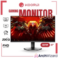 Koorui G2711P  - 27" IPS FHD Gaming Monitor - 200HZ Refresh Rate - 1ms Response Time - Gaming Monito