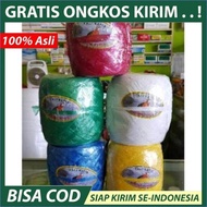 Promo Jual TALI RAFIA 1/2KG CAP BURUNG PUYUH MERAH PUTIH HIJAU KUNING