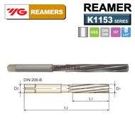 K1153 Hand Reamer 3 H7 SP YG Remer Tangan HSS 3 Spiral Cutter Milling 3mm