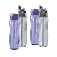 Tupperware Eco Bottle with straw - 750ml / botol air 750ml tupperware dengan straw